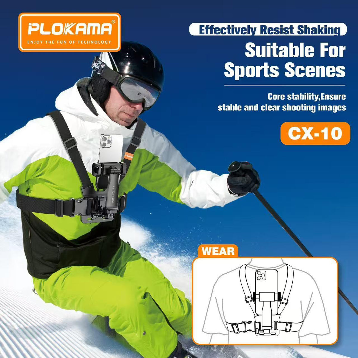 Plokama CX-10 Chest Mount