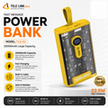 Telelink Gold P20 120W Super Fast Charging Power Bank – 20000mAh