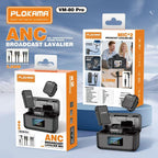 PLOKAMA VM-80 Pro ANC Wireless Lavalier Microphone