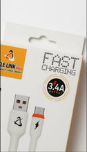 TELE LINK TLG-788-1 Silicone Data Cable – Type-C | 6A Fast Charging | 1000mm Premium Cable