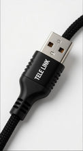 TELE LINK TLG-788-1 iOS Silicone Data Cable – 6A Fast Charging | 1000mm Premium Cable | Black