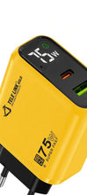 TELE LINK GOLD 75W Super Fast Charger – PD + QC 5.0 | GaN Technology | LED Display