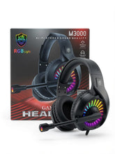 M3000 Gaming Headset – Stereo Gaming Headphones with HD Microphone | RGB Gaming Design