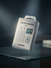 Samsung 25W PD Fast Charger (2-Pin) – Black | USB-C Super Fast Charging Adapter
