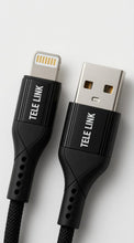 TELE LINK GOLD TLC-2408 Lightning (iOS) Silicone Fast Charging Data Cable (1 Meter)