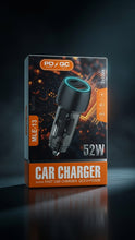 52W PD 30W + QC 3.0 Fast Car Charger (Model: MLE-13)