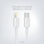 iPhone 20W USB-C Fast Charger with USB-C to Lightning Cable (3-Pin)