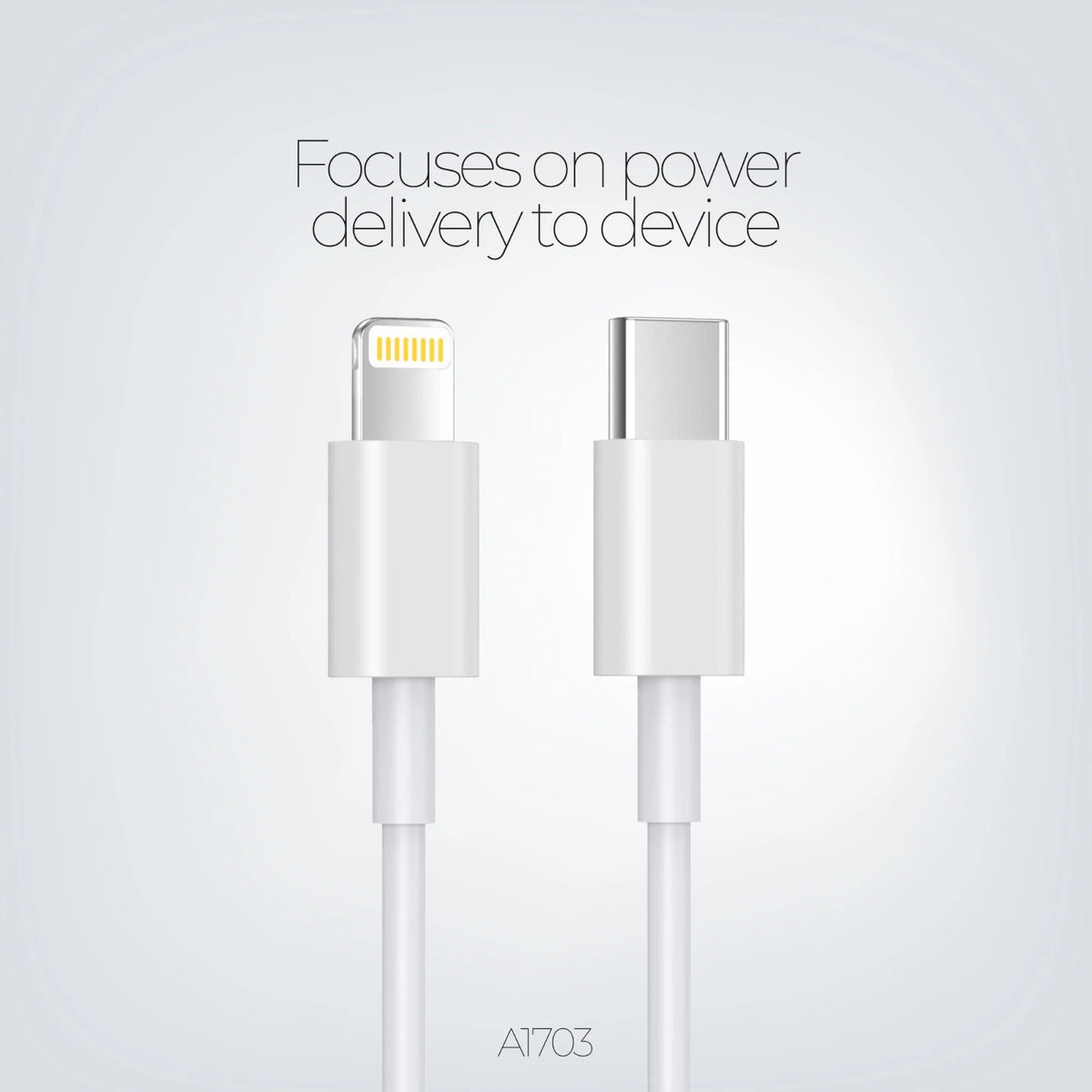 iPhone 20W USB-C Fast Charger with USB-C to Lightning Cable (3-Pin)