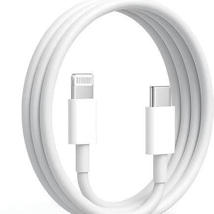 iPhone 20W USB-C Fast Charger with USB-C to Lightning Cable (3-Pin)