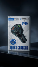 55W PD + QC 3.0 Multi-Port Quick Car Charger