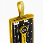 Telelink Gold P20 120W Super Fast Charging Power Bank – 10,000mAh