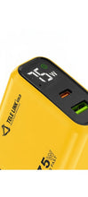 TELE LINK GOLD AFE-56 75W Super Fast Charger (PD + QC 5.0) with LCD Display