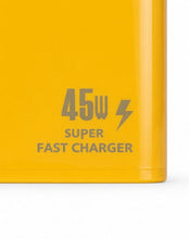45W Super Fast Charger – Dual Port USB-C PD + USB-A Fast Charging Adapter