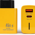 45W Super Fast Charger – Dual Port USB-C PD + USB-A Fast Charging Adapter
