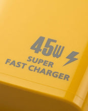 45W Super Fast Charger – Dual Port USB-C PD + USB-A Fast Charging Adapter