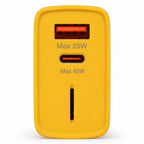 45W Super Fast Charger – Dual Port USB-C PD + USB-A Fast Charging Adapter