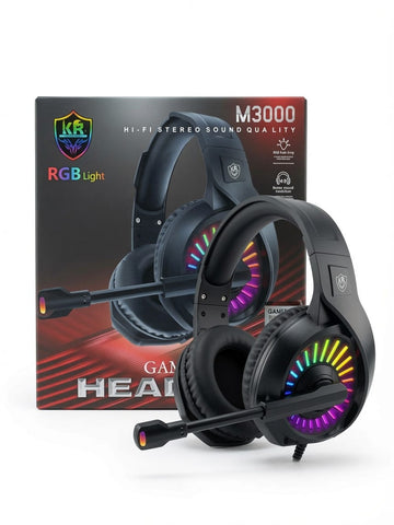 M3000 RGB Gaming Headset – Hi-Fi Stereo Sound, RGB Lighting & Powerful Gaming Audio