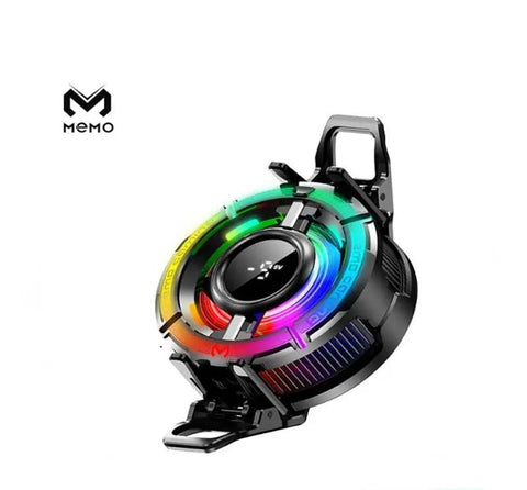 MEMO CX15-B RGB Cooling Fan Phone Cooler – Gaming Mobile Phone Radiator