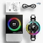 MEMO CX15-B RGB Cooling Fan Phone Cooler – Gaming Mobile Phone Radiator