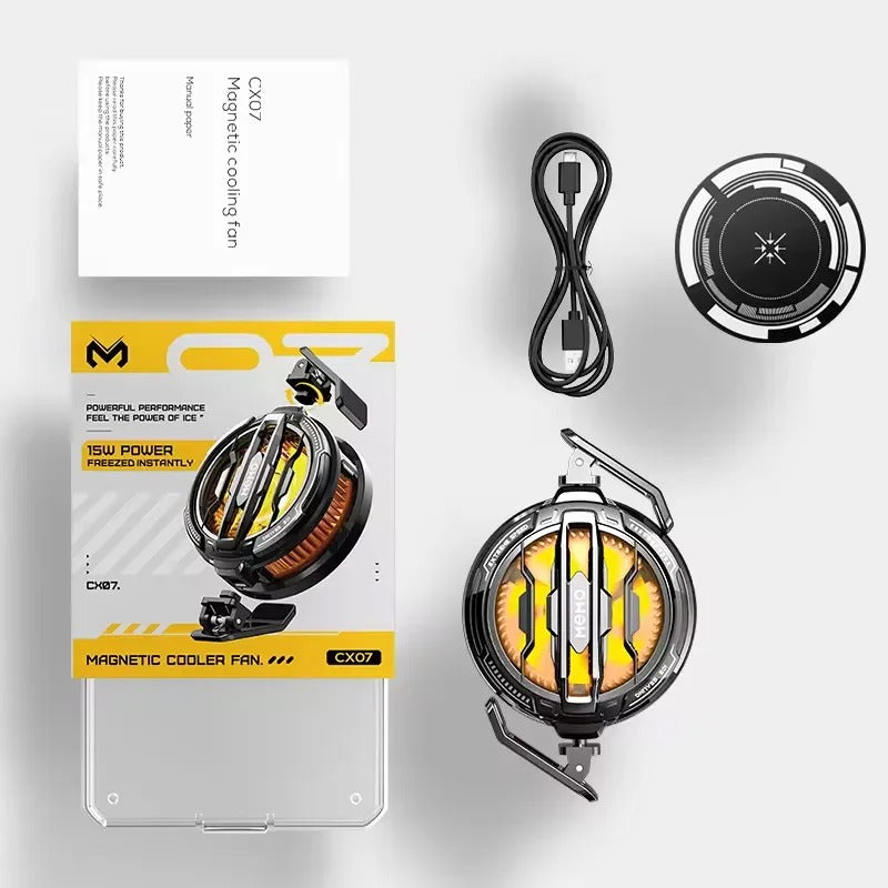 MEMO CX07 Magnetic Mobile Phone Cooler – High-Performance Gaming Phone Radiator