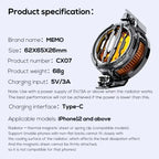 MEMO CX07 Magnetic Mobile Phone Cooler – High-Performance Gaming Phone Radiator