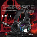 Celebrat GM-3 Gaming Headset with Microphone – Immersive Gaming Audio &amp; Comfortable Over-Ear Design