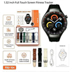 Smart Watch Pro FBU-104 – 1.52" Full Touch Screen Fitness Tracker with 7 Bands