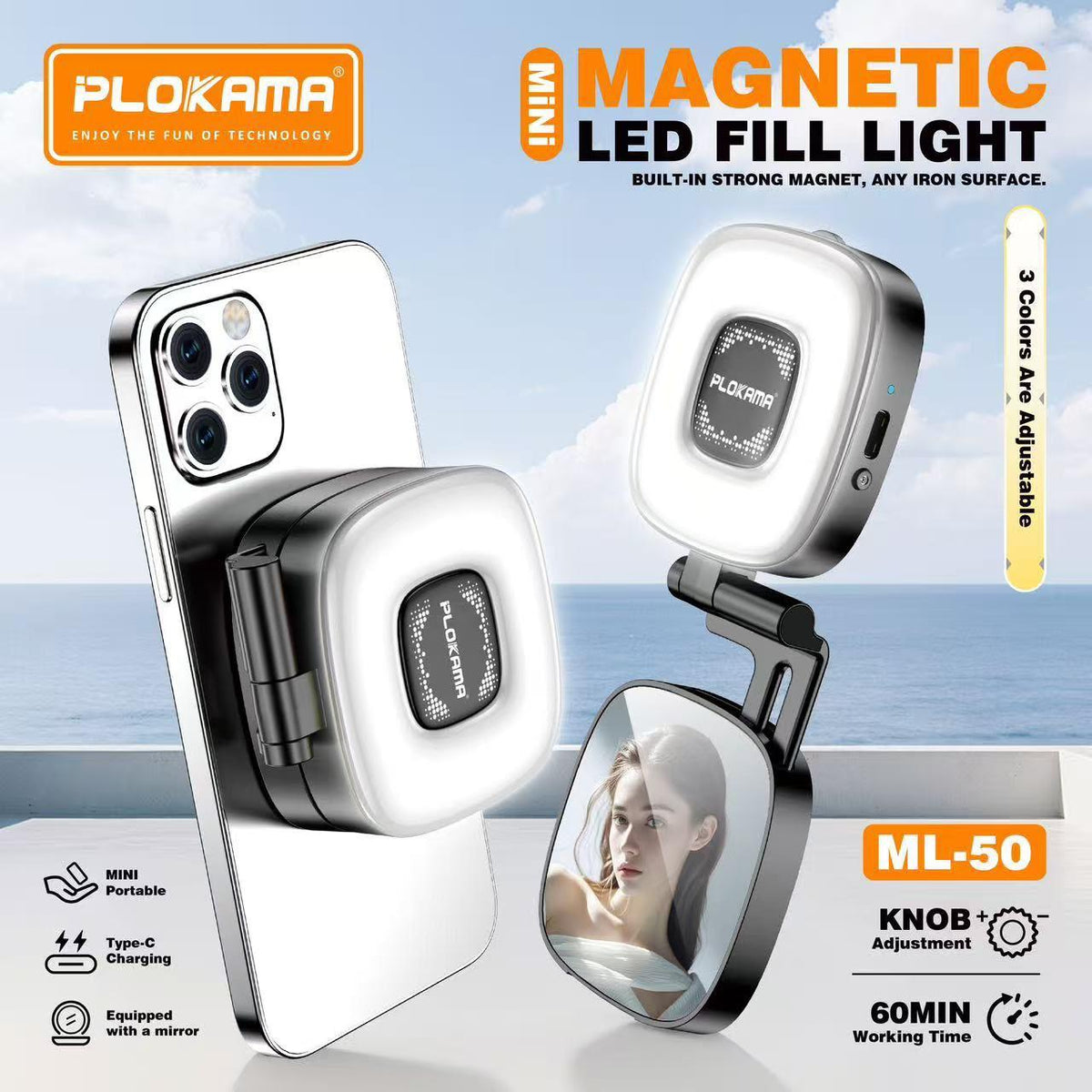 Plokama ML-50 LED Fill Light