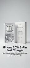 Apple 20W USB-C Power Adapter (3-Pin) – A+ Compatible Charger
