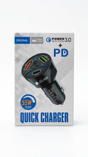 55W PD + QC 3.0 Multi-Port Quick Car Charger