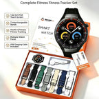 Smart Watch Pro FBU-104 – 1.52" Full Touch Screen Fitness Tracker with 7 Bands